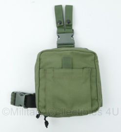 US Army en Defensie NAR North American Rescue Operator BLS IFAK ODG bag beentas groen - 19 x 5 x 36 cm - licht gebruikt - origineel