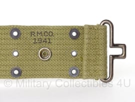 Pistol belt khaki - origineel WO2 US Army