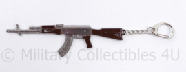 Russische AK47 Machinepistool metalen sleutelhanger