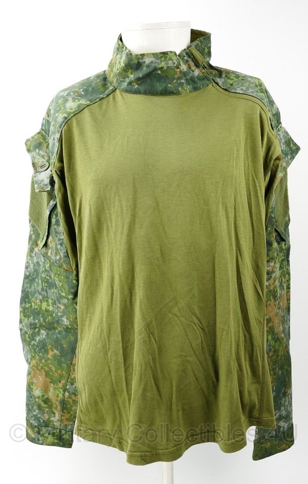 KL NFP green Tactical Combat Shirt UBAC 2020 met schuine rits - maat XL - nieuw - origineel