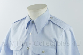 US Army Shirt Man's Short Sleeve overhemd korte mouw - lichtblauw - size 15,5 = NL maat 41  - nieuw - origineel