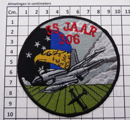 KLu Koninklijke Luchtmacht "35 jaar 306th Squadron" -  diameter 10 cm