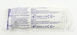 BD Plastipak Syringe 3ml spuit - exp 31-07-2026 - nieuw - origineel