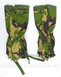 Brits en Nederlandse DPM Woodland gaiters - 45 x 17 cm -  nieuw - origineel