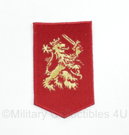 Defensie DT2000 mouwembleem Commandant Landstrijdkrachten - zeldzaam - 7,5 x 5 cm - origineel