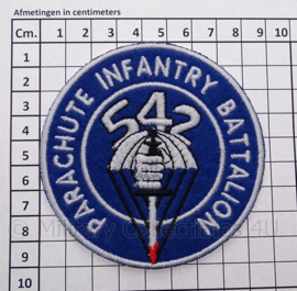 US 542th Parachute infantry battalion embleem -  diameter 9 cm - replica WO2