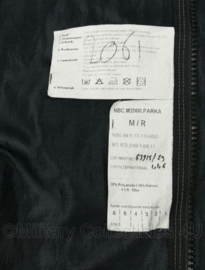 KL Nederlandse leger NBC M2000 parka Woodland camo - maat Medium Regular - gedragen - origineel