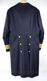 Prachtige Koninklijke Marine Kapitein der Zee mantel - GLT gala tenue - maat Large / lengte 1.75 - origineel