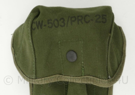 CW-503/PRC-25 Antenna Bag radio toebehoren koppeltas - 45 x 16 x 9 cm - licht gebruikt - origineel