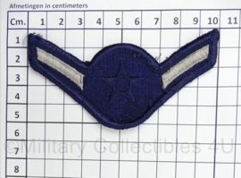 USAF US AirForce Airman mouwemblemen SET - 10 x 5 cm - origineel