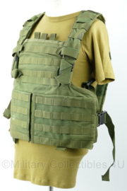 Defensie en KMARNS Korps Mariniers chestrig met backplate met NIJ 3A soft ballistic inhoud Profile Equipment - gedragen - origineel