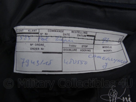 Belgische politie uniform jas - rang "hoofdagent" - zonder schouder epauletten - origineel