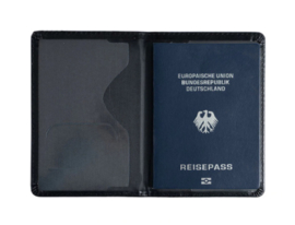 VN UN United Nations Special Agency Diplomatic Passport paspoort hoesje - ZWART - 14 x 10 cm