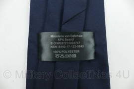 KLU Koninklijke Luchtmacht stropdas clipdas overhemd Dblauw lang 2014 Donkerblauw  - nieuw in verpakking - origineel
