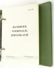KL Nederlandse leger handboek Voormalig Joegoslavië - HL 2-1395 - origineel