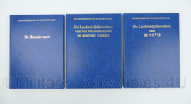 Boeken set De geschiedenis van de Luchtvaart 3-delig:Ruimtevaary, Luchtstrijdkrachten NAVO en Warschaupact- origineel