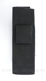 Zwarte portofoon koppeltas  - 7 x 5,5 x 22 cm -  origineel