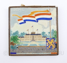 Geboortetegel Prinses Irene 5 augustus 1939 - Nieuwe Vreugd - 13 x 13 x 1 cm - origineel