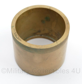 WO2 Britse cockpit instrum glas fix ring KM 60mm MG messing - origineel
