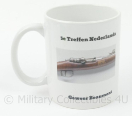 Mok 5e treffen Nederlands Geweer Beaumont - 9½ x 8 cm - origineel