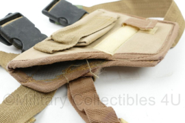 Dropleg holster met beenstraps Coyote - 14,5 x 2 x 20 cm - gebruikt - origineel