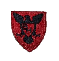 US Army 86th Infantry Division patch - cut edge - 6 x 5,5 cm - origineel