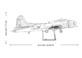 Sluban WO2 B-17GS Bommenwerper bouwset - 1270 bouwstenen - nieuw in verpakking - origineel