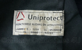 Nederlandse Brandweer werkpak jas met broek brandwerend - merk PROF Uniprotect - maat 54 - zeer goede staat - origineel