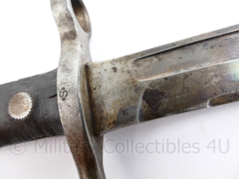 Finse leger M1927 bajonet met schede met battledamage  - maker SKY Hackman & co -  43,5 cm - origineel