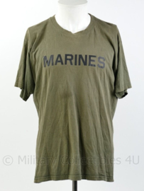 Nederlandse Korps Mariniers en USMC Marines shirt - maat Large - origineel