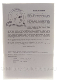 Postzegel herdenkingsenvelop Reünie Fregatten Roofdierklasse - 5 oktober 1983 - origineel