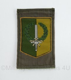 Defensie gvt embleem Combat Support Command, eerste versie - met klittenband - 8 x 5 cm - origineel