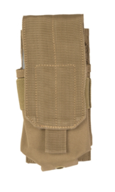 Magazijntas Single M4/M16 Magazin pouch koppeltas - MOLLE draagsysteem - 8 x 5 x 17 cm - COYOTE