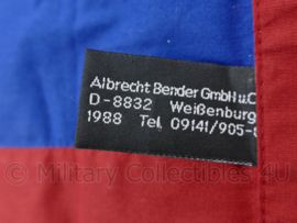 KL Nederlandse leger halsdoek 41 Pantserbrigade - rood/blauw - origineel