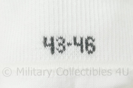 KL witte sportsokken - maat 43-46 - nieuw - origineel