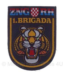 Kroatisch embleem ZNG RH 1.Brigada 1e brigade - origineel