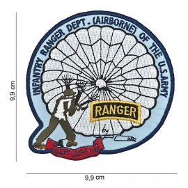 Infantry ranger patch - 9,9 cm. diameter