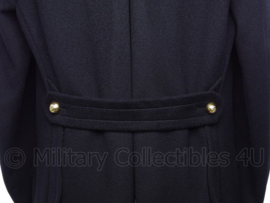Korps Mariniers Coat Long Overjas Pyjekker mantel dubbele rij knopen- maat 50 1/4  - NIEUW met aangehecht kaartje  - donkerblauw - origineel