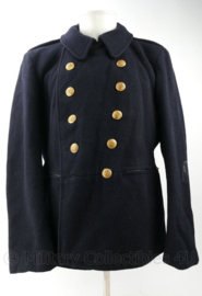 Brandweer Amsterdam vintage wollen jas - maat Medium - origineel