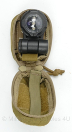 VIP Signal light 5 LED met Tactical Tailor USA Coyote belt pouch - nieuw   - origineel