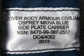 Britse Cover Body Armour Civilian Osprey Mk IV A Blue Side Plate Carrier - 29 x 5 cm - nieuw - origineel