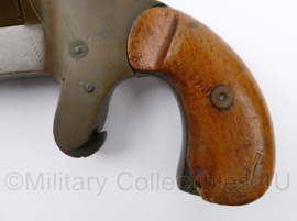 Franse leger messing signal pistol begin 1900 - werkend - origineel