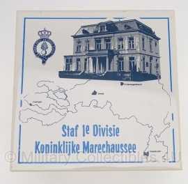 KMAR staf 1e divisie wandtegel - origineel