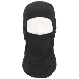 Balaclava 1 gats open - Zwart