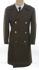 USMC Marine Corps mantel 1980 - overcoat men's wool - maat 38S (=NL 48 kort) - origineel