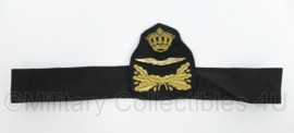 Klu luchtmacht onderofficiers pet band met insigne - 28 x 3,5 cm - origineel