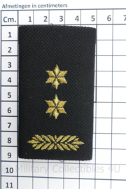 KMAR Marechaussee Luitenant-Kolonel enkele epaulet - 9 x 5 cm - origineel