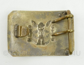 Belgische politie Koppelslot begin 1900 - 8 x 5,5 cm - origineel