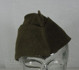 Overseas cap Garrison cap OD Green wool net naoorlogs 1952 - 53 tm. 58 cm. - WO2 US model