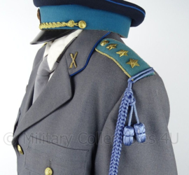 Hongaarse KTP uniform set met jasje, overhemd, stropdas, pofbroek, koord en nestel en pet - met originele insignes - maat 48 - origineel